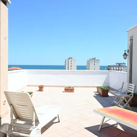 Se298 - Senigallia, Esclusivo Attico Con Terrazza Vista Mare Apartamento Senigália